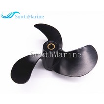마린 보트 엔진 알루미늄 프로펠러 7 1/2x7 7/8 혼다 4 스트로크 5HP BF5 선외 모터, 한개옵션0