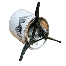 캠핑 차박 등산 아웃도어 이소가스 받침대 홀더 가스 스탠드 거치대, 블랙