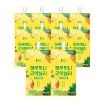 1am 하루하나 곤약젤리 파인애플맛, 파인애플맛 150g x 10개