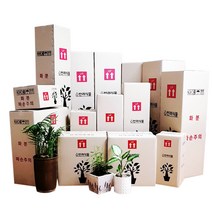 박스365 튼튼한 꽃 생화 화훼 나무 화분 화초 식물 택배박스 29종 모음, 10개입, 연갈색 박스 A640 10장(300*300*1400)