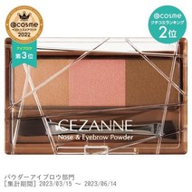 Cezanne Nose & Eyebrow Powder 세잔느 코 & 아이브로우 파우더 06 핑크 브라운 3g
