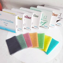Kovax-더블 이글 스퀘어 드라이 밀 사포 2000 초 미세 연마 소프트 필름 마감 뷰티 오렌지 껍질, 01 240grit 25pcs