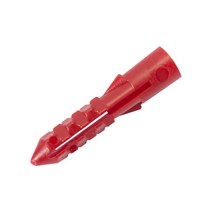 콘크리트 칼브럭 6x30mm 한봉지 200개 적색 6파이 칼블럭 칼부럭