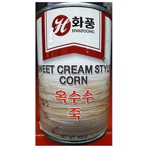 MDG7103 업소용 식자재 화풍 크림스타일 옥수수죽 400g X24 식자재재료/식자재옥수수죽/업소용옥수수죽/중국집옥수수죽, 1개