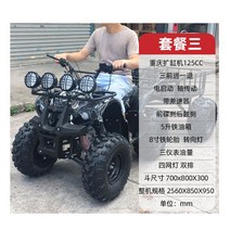 4륜바이크 오프로드 산악 농업용 사발이 오토바이, 사륜바이크+버킷패키지3