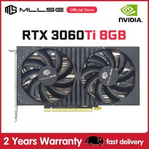 라데온 라데온그래픽카드 MLLSE 그래픽 카드 RTX 3060Ti 8GB X-GAME GDDR6 256bit NVIDIA GPU DP x 3 PCI Express 4.0x16 rt