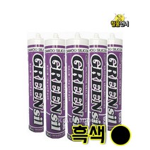 철물언니 다우실리콘 무초산808 흑색 실리콘 1+1+1+1+1 5개, 808흑색1+1+1+1+1