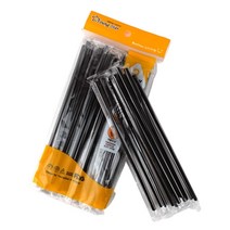 주름빨대 50개 플라스틱빨대 우유빨대 자바라빨대