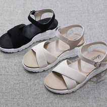 캐주얼 여름 쿠션 스트랩 샌들 슬리퍼 카펠라