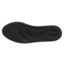 라온텐 푹신푹신 메모리폼 깔창 black, 1개