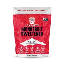 Lakanto 몽크프룻 1:1 설탕 대용 | 비GMO, 8.29 Ounce (Pack of 1)_Classic