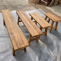 빈티지 원목 벤치 실내용 원예용 마당 꾸미기 긴 의자, 100x26x45(cm)