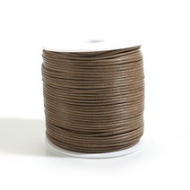 대용량 오시도리 면끈 1.5mm-100yd 밤색 프랑스자수, 오시도리면끈1.5mm-100yd-밤색