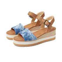 탐스 Diana 여자여름샌들 키높이슬리퍼 7센치 Blue