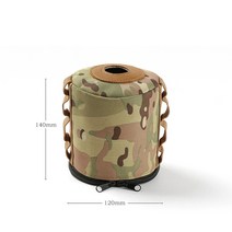 부탄가스워머 가스 캔 보호 커버 야외 가스 탱크 케이스 가을 방지 가솔린 캐니스터 보호 커버 에어 병 랩 슬리브 티슈 박스, 크기가 큰, 협력사