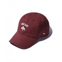 EBBETSFIELD 시카고 샴록 1932 코튼 빈티지 볼캡 버건디