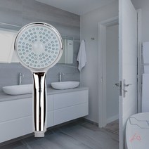 폭포 샤워기헤드 (지름-10cm)