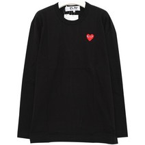 국내배송꼼데가르송 22FW P1T118 BLACK 긴팔 티셔츠