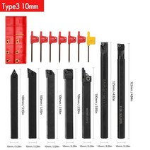 미니 로구로 목선반 칼 목공선반 우든펜 조각기 선반기계 7pcs 8mm 10mm 생크, 유형3 10mm