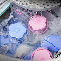 드라이볼 고양이털세탁 건조기볼 드라이어볼 세탁기먼지제거, 색상랜덤
