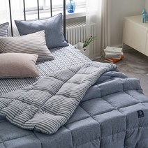 데코럽 마이크로실크 밀크 사계절 이불세트 슈퍼싱글 퀸 알러지케어 이불베개세트