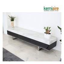 케미에르 몽펠리에 천연대리석 2100 TV거실장 KRS-103