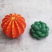 몰드몰 수제몰드 - 선인장 ( 16번 17번 ) 3D 선인장캔들만들기 선인장비누 선인장몰드 다육이몰드