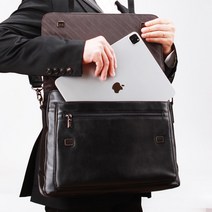 사첼 가죽가방 CK-6377 크로스백 직장인 서류가방 토트백