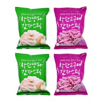 착한 양파 x 고구마 감자스틱 세트 글루텐프리 비건과자, 2개 x 2개
