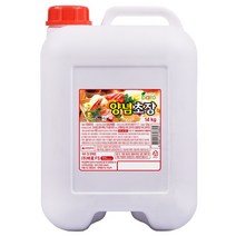 바로소스 바로 양념초장 14kg 회초장 초고추장 대용량 업소용, 1통