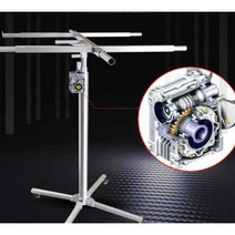 에어컨 공조기 리프트 실외기 옮기기 천장 도배 지지대, 수동 3.2m 단방향 브레이크