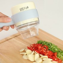 살림고수 생활비법 일초컷 전동 만능 채칼 마늘다지기 야채 다지기 커터, 단품