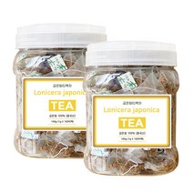 권뱅푸드 금은화 인동초 꽃 삼각티백 100개입, 2통, 100g, 1g