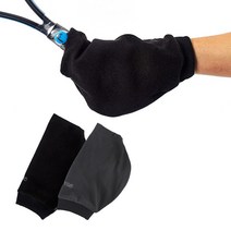 엑설런트 테니스 방한 토시 라켓토시 배드민턴 손토시, 블랙