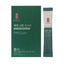 공차 제주 그린 밀크티, 20g, 50개