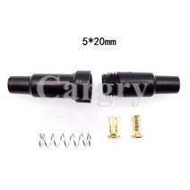 유리관 휴즈 1 세트 520mm 630mm 나사 유형 플라스틱 하우징 퓨즈 케이싱 퓨즈 박스 블랙 5x20mm 6x30mm 유리 튜브 퓨즈 홀더, 육군 녹색