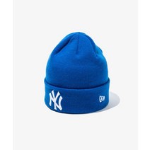 NEW ERA 뉴에라 MLB 리그 베이직 커프 뉴욕 양키스 비니 블루 아주르 KNIT LEAGUE BASIC CUFF NEYYAN BLU AZ