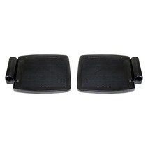 GHSHOP 휠체어 발판 수동 휠체어 발 페달 교체 휠체어 부품, 플라스틱 2.2cm 구멍, 다중 크기, 1개