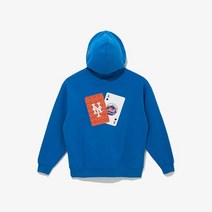 뉴에라 [갤러리아] [재입고] MLB 에이스 카드 뉴욕 메츠 후드 오션 블루 #13338702