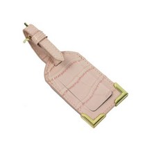 캐리어 커버 모노그램 초기 문자 양각 악어 가죽 남성 수하물 태그 레이디 여행 Lable