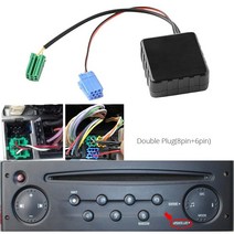 굿뜨 자동차 블루투스 o 어댑터 인터페이스 미니 ISO 6Pin 및 8Pin 르노 2005-2011 모델 스테레오 CD 호스, 한개옵션0