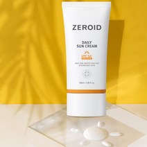 제로이드 데일리 선크림 민감성 피부과 무기자차, 제로이드 데일리 선크림 50ml, 1개