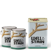 팬션 웰 WELL 오일스테인 DIY 페인트 4리터 아파트-72394EA, 밤나무