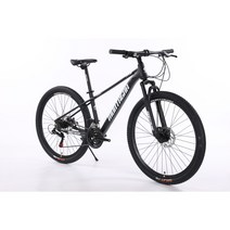 2023년형 Montagna 시마노 21단 27.5인치 MTB 자전거 M09, 15인치, 98%조립, 티타늄그레이