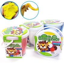 [홈앤스쿨] 하비 볼 클레이 300g 대용량 벌크 덕용, 형광주황