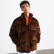 벨벳 웰론숏패딩 (BROWN)