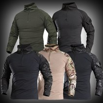 (국내 3시이전 당일 출고)택티컬 컴뱃 셔츠_서바이벌 밀리터리 경호 아웃도어 캠핑 낚시 헬스 티셔츠