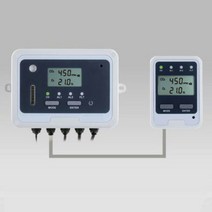 ZGa21/벽부형 CO2 O2 온도측정기/이산화탄소측정기 0 ~ 50 000ppm /산소측정기0~ 30% 온도 측정기 0~50도씨, 1개