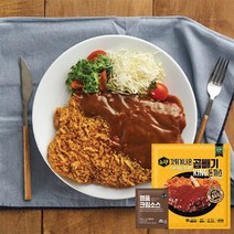 노랑 갓튀겨나온 곱빼기돈까스, 180g, 15봉