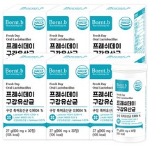 본트비 프레쉬데이 구강유산균 프로바이오틱스, 6개, 30정